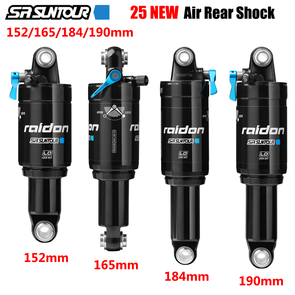 Mountain Biking Xc - 25 新 SR SUNTOUR 自転車リアショック MTB