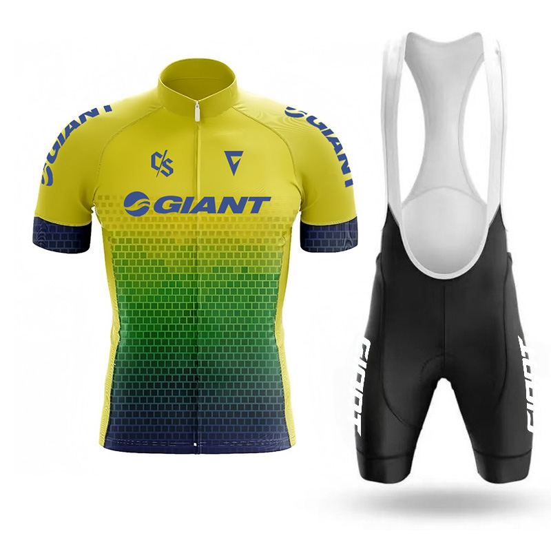 Mountain Biking Shorts - 男性用ジャイアントサイクリングジャージ、ロードマウンテンバイクショーツ、通気性のある夏服、プロのユニフォーム