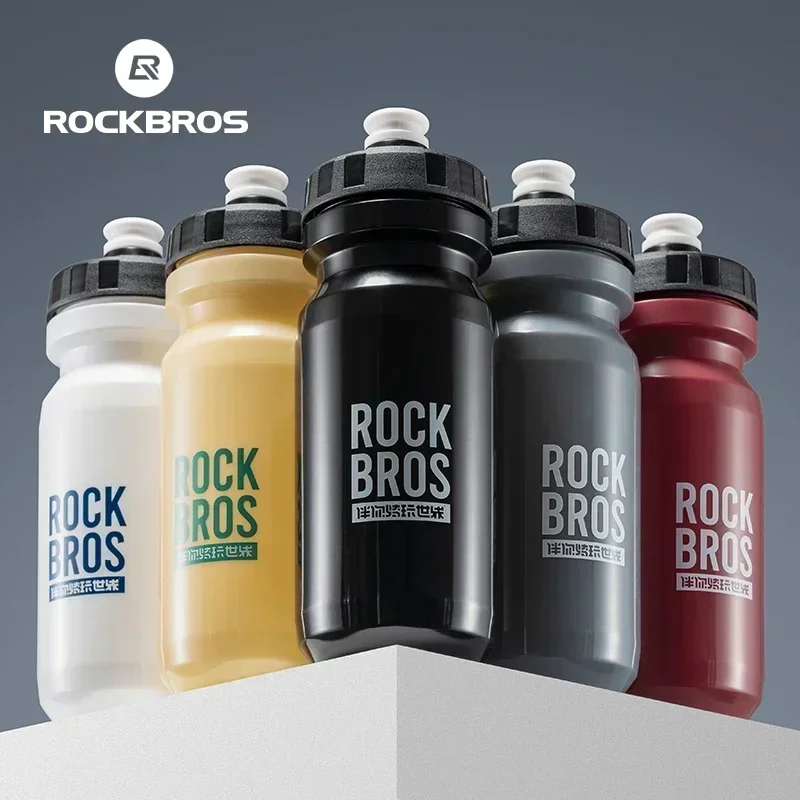 Mountain Biking Water Bottle - Rockbros 自転車ウォーターボトルダストカバー付き 600 ミリリットル PP5 MTB