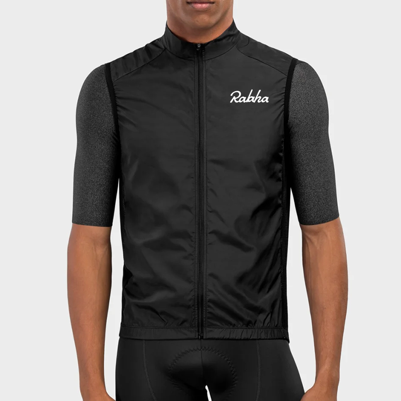 Mountain Biking Vest - 2025 新しいノースリーブシンプルジャージロードバイク夜間走行 mtb 反射防風アサルトベスト