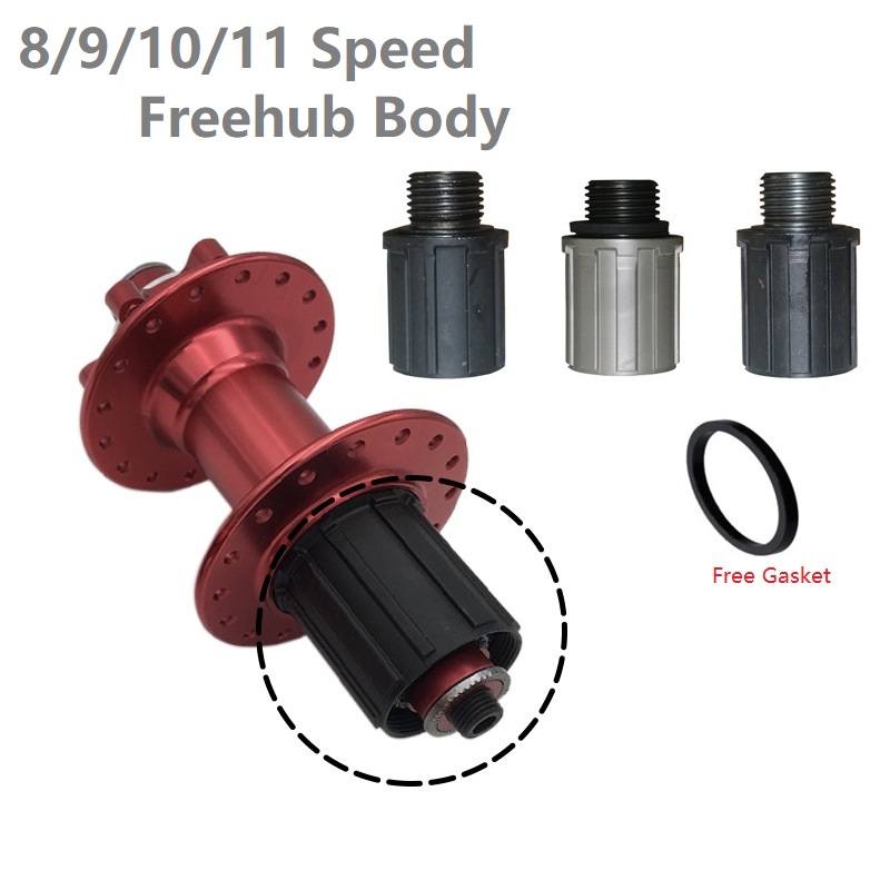 Cassette 11 Speed - 自転車リアハブカセット,8/9/10/11スピードフリーホイールベアリング,novatec quando fastace用アクセサリー