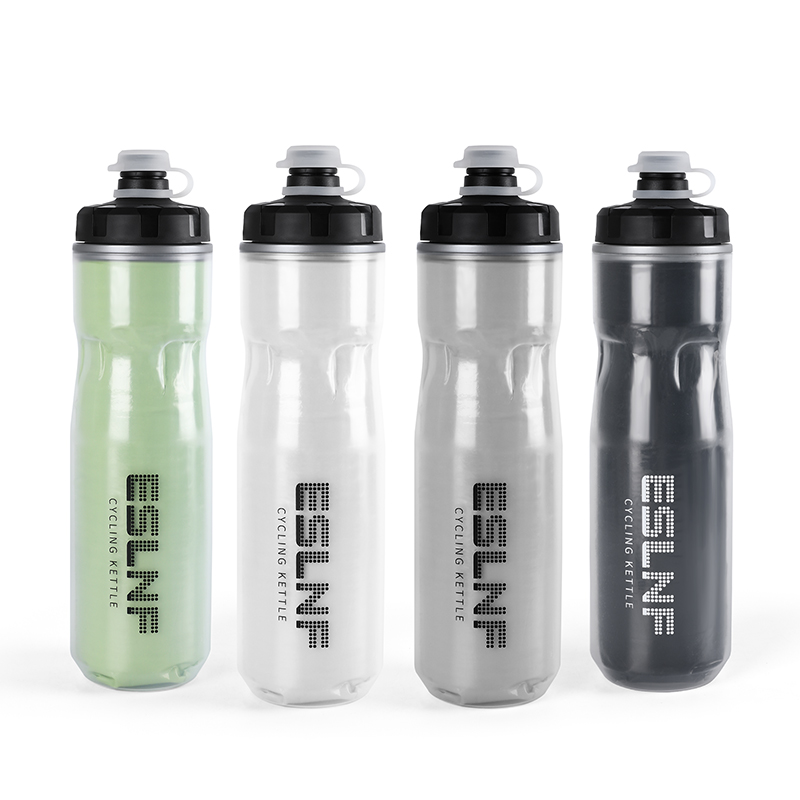 Mountain Biking Water Bottle - Eslnf-屋外サイクリングケトル、マウンテンロードバイクケトル、pp5スクイーズ、断熱ウォーターカップ、自転車ボトル、720ml