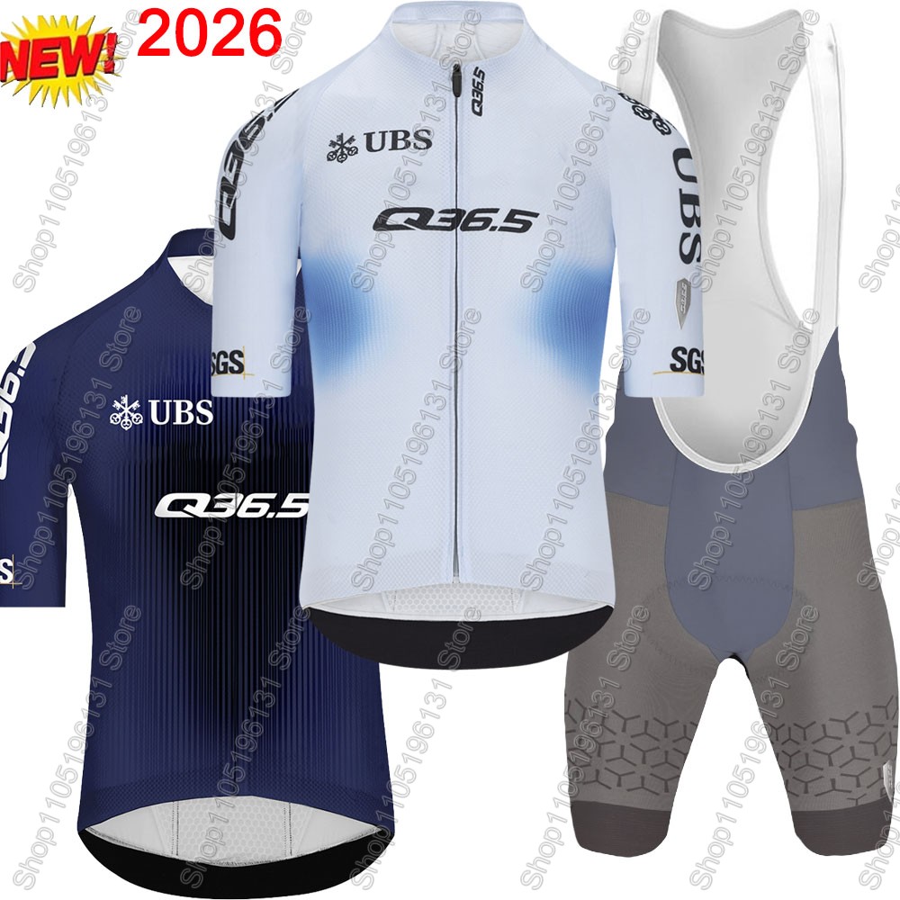 Mountain Biking Shorts - Q36.5 チーム 2026 サイクリングジャージセット スイス メンズ
