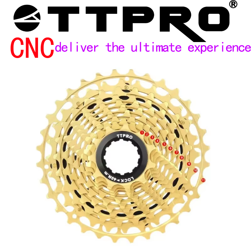 Cassette 11 Speed - TTPRO 超軽量 CNC ロードバイク カセット 11/12速