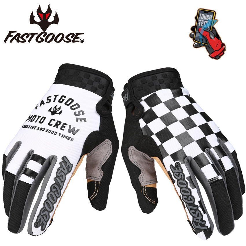 Mountain Biking Gloves - Fastgoose モトクロス MX スポーツ手袋レトロライダーオートバイマウンテンバイク BMX DH