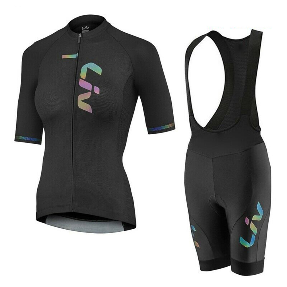 Mountain Biking Shorts - Liv-女性用サイクリングジャージとよだれかけショーツ,半袖,マウンテンバイクウェア,サイクリングウェア,19d夏