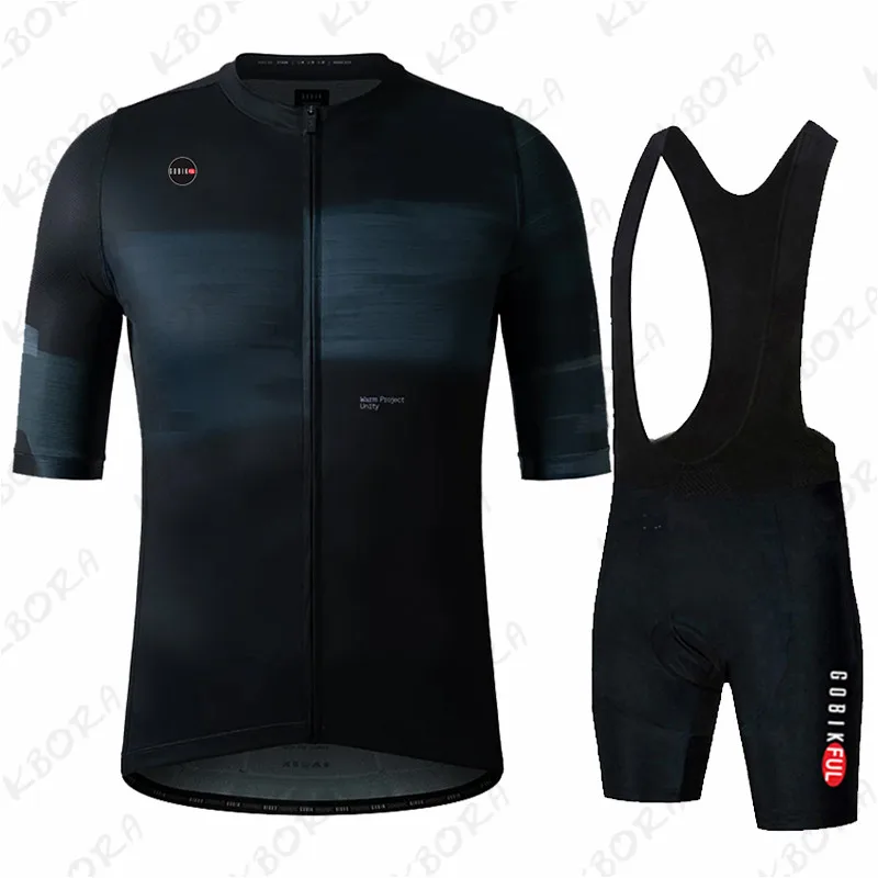 Gobik 夏メンズ半袖サイクリングショーツサスペンダーセッ - Mountain Biking Shorts のレビューと価格