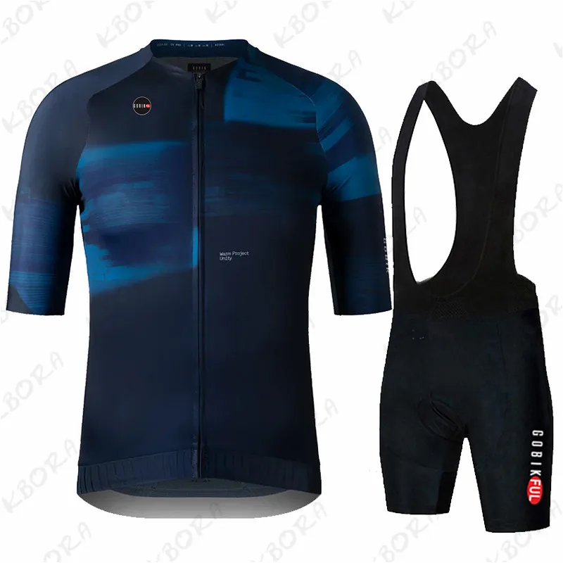 Gobik 夏メンズ半袖サイクリングショーツサスペンダーセッ - Mountain Biking Shorts のレビューと価格