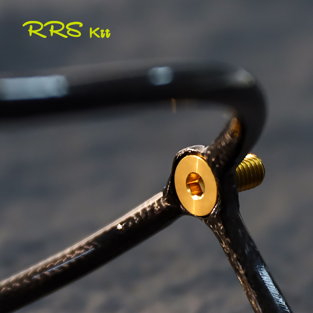 Rrskit 自転車 2 個チタンボトルケージネジ M5x1 - Mountain Biking Water Bottle のレビューと価格