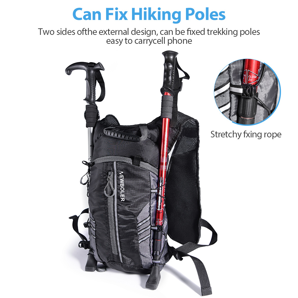 ウォーターボトル付きランニングバックパックベスト、軽量自転車 - Mountain Biking Vest のレビューと価格