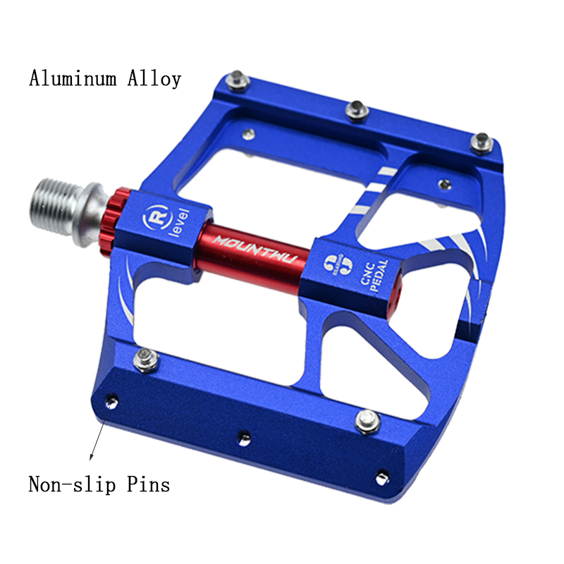 ノンスリップMTBペダル、3つの密封されたベアリング、アルミ - Mountain Biking Blue Mountains のレビューと価格