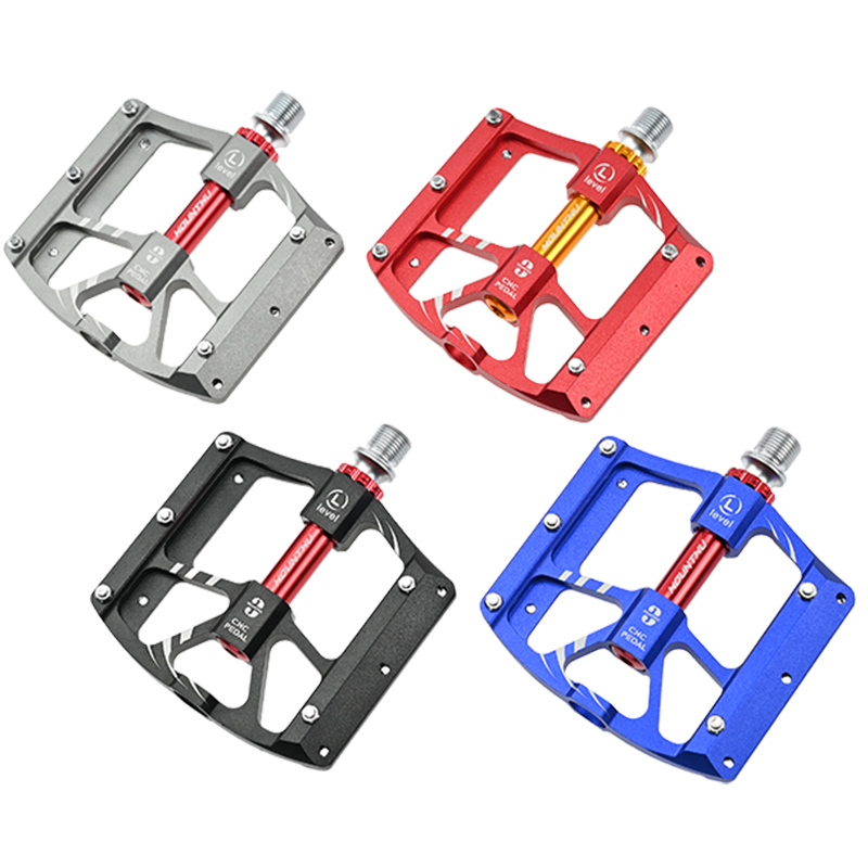 ノンスリップMTBペダル、3つの密封されたベアリング、アルミ - Mountain Biking Blue Mountains のレビューと価格