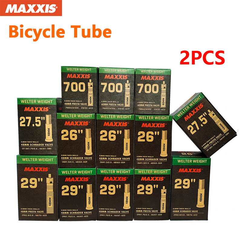 2 個 MAXXIS ウェルター重量自転車インナーチューブマ - Mountain Biking Youtube のレビューと価格