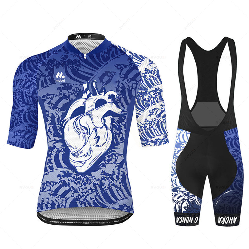 新しいロードチームサマーサイクリングジャージセット 2026 - Mountain Biking Shorts のレビューと価格
