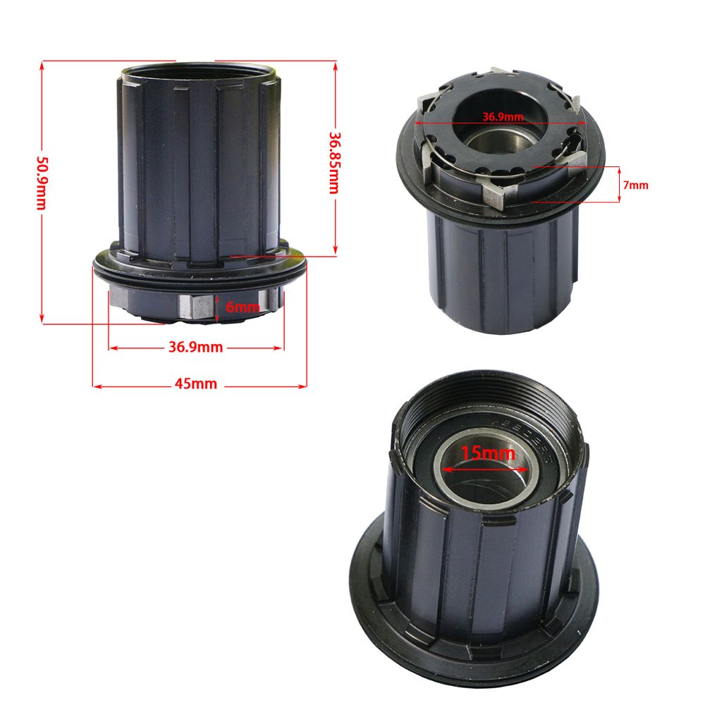 11速フリーハブボディ 15mm アルミ合金カセットフリーホ - Cassette 11 Speed のレビューと価格