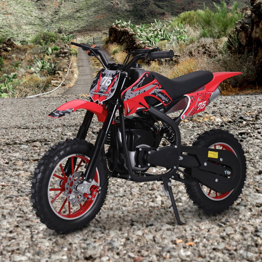 49cc 4ストロークキッズダートバイク、ガソリンエンジンモ - Mountain Biking Kids のレビューと価格
