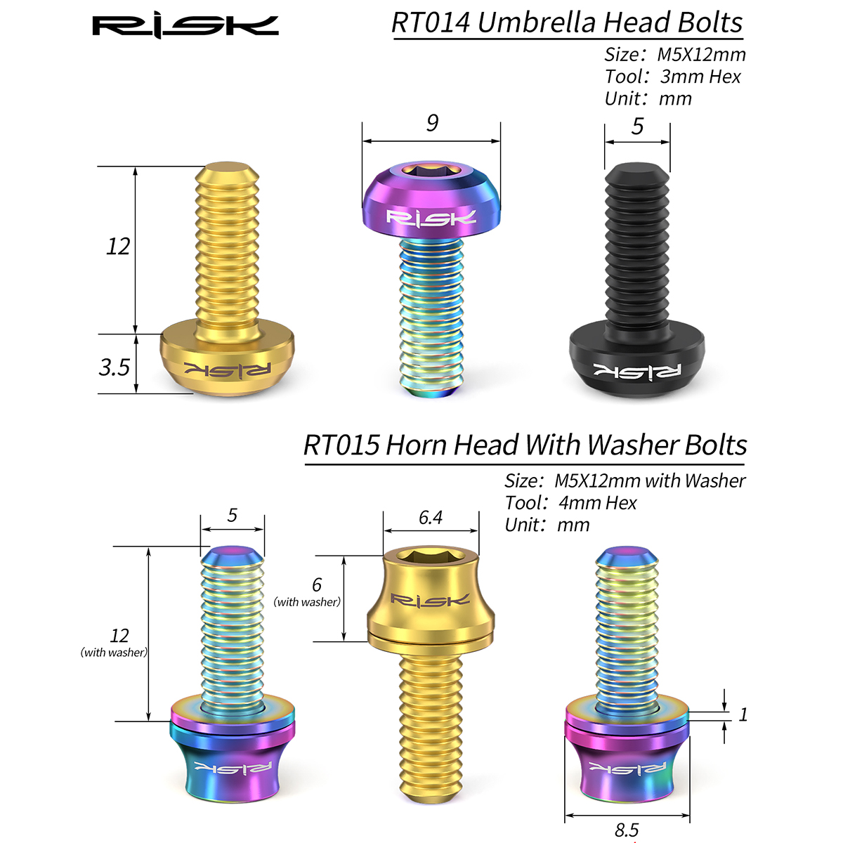 リスク M5x12mm 自転車ウォーターボトルケージ固定ボル - Mountain Biking Water Bottle のレビューと価格