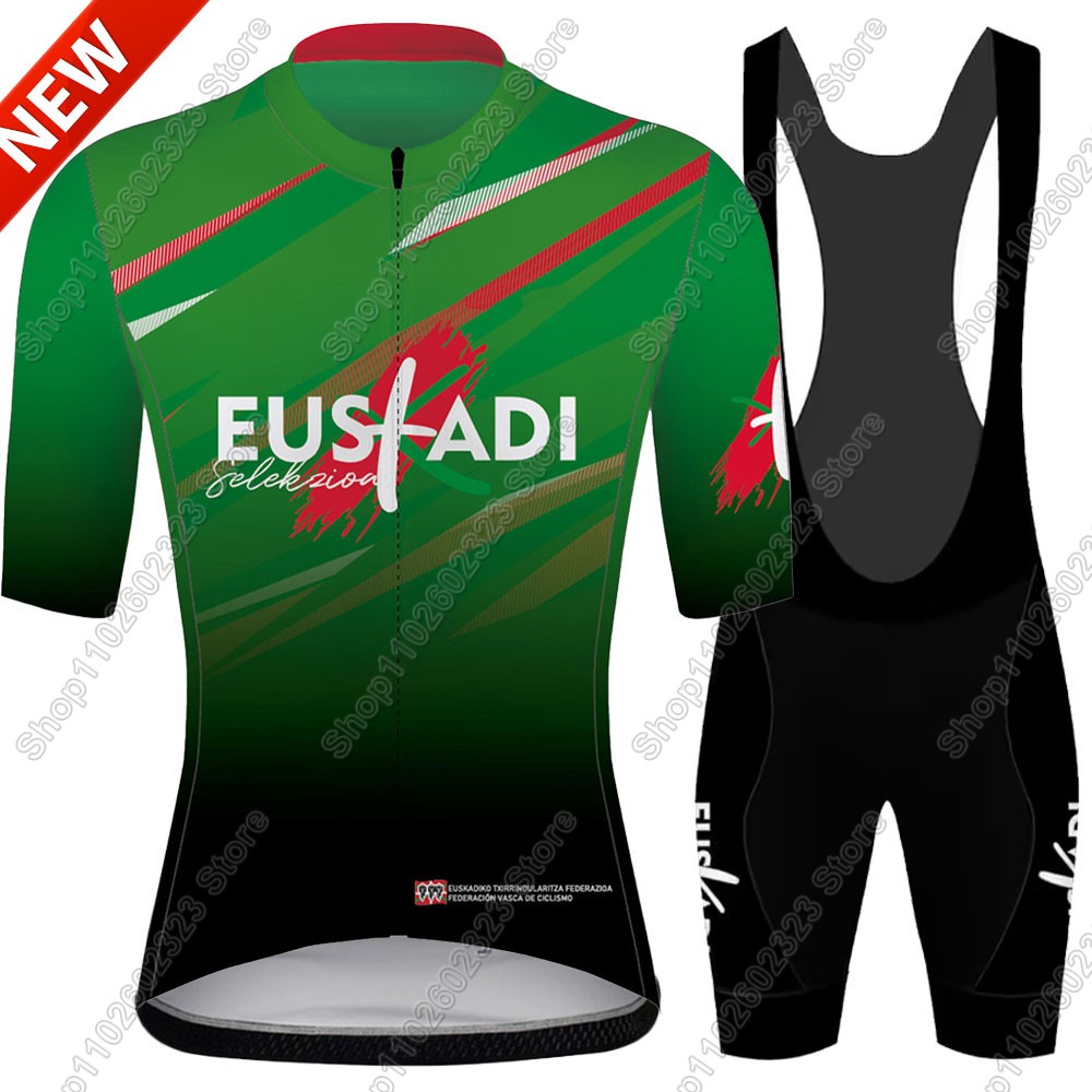 Euskadi チームサイクリングジャージ 2026 セット - Mountain Biking Shorts のレビューと価格
