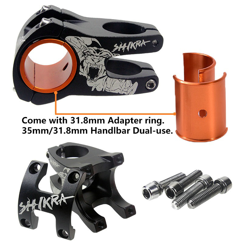 Shikra-マウンテンバイクステム,ハンドルバーリフト50 - Mountain Biking Xc のレビューと価格