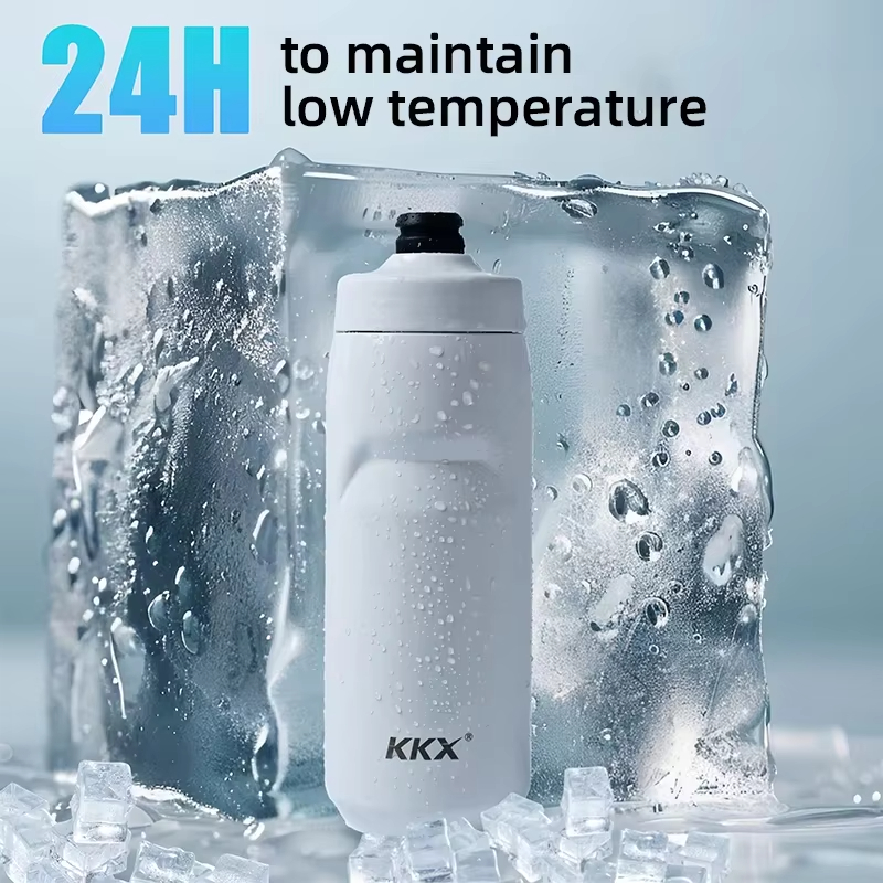 KKX 6 層暖かい断熱サイクリングウォーターボトル 550 - Mountain Biking Water Bottle のレビューと価格