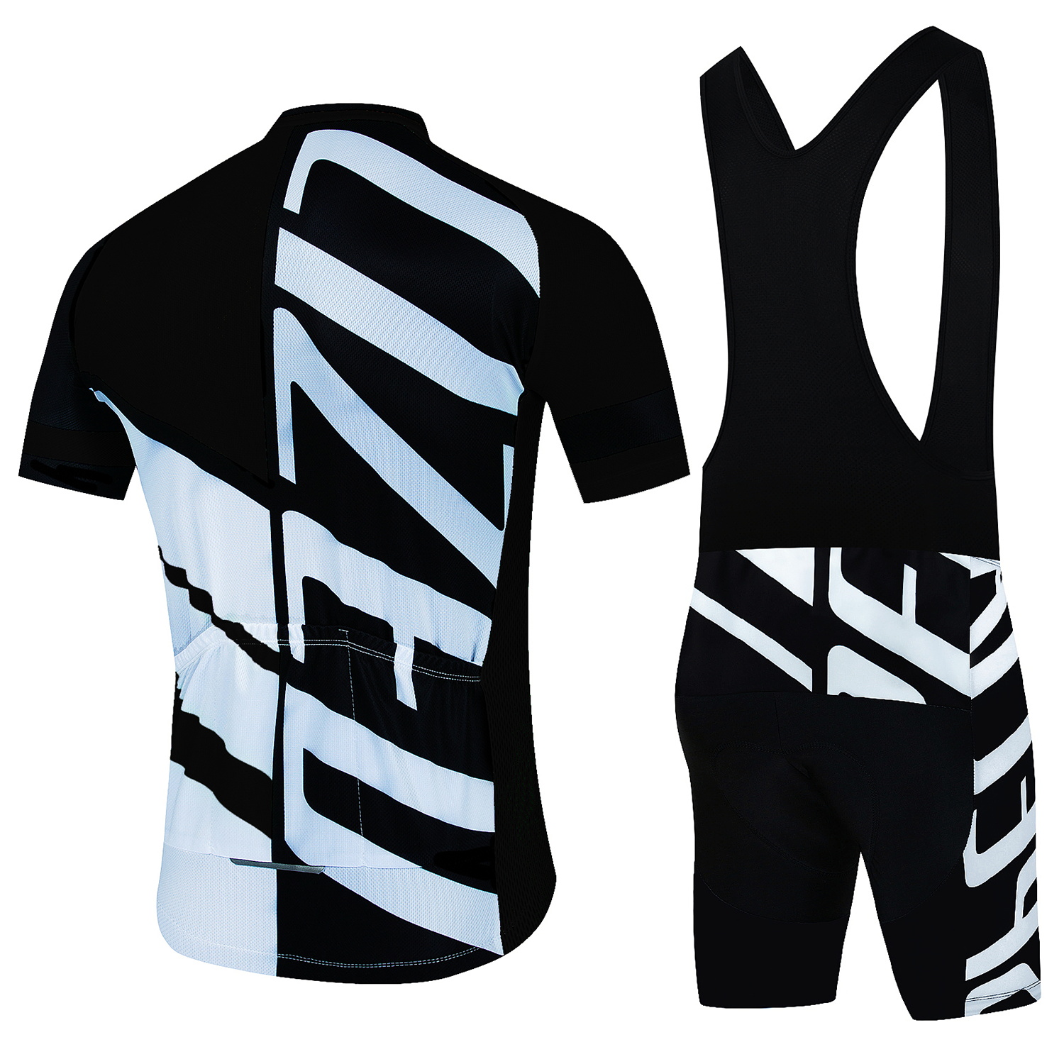 2024 夏の男サイクリングジャージセット通気性 MTB サ - Mountain Biking Shorts のレビューと価格