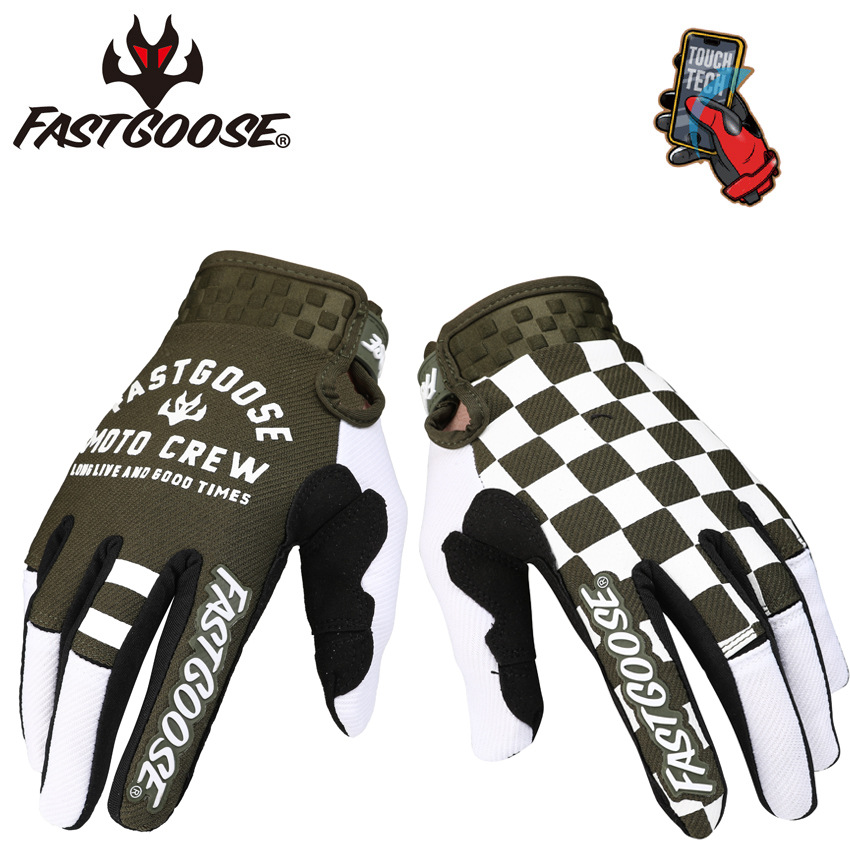 Fastgoose モトクロス MX スポーツ手袋レトロライ - Mountain Biking Gloves のレビューと価格