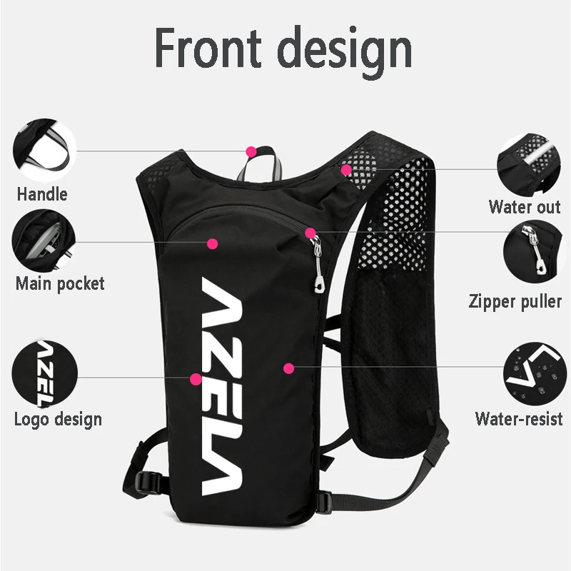 ランニング用ハイドレーションベストバックパック、軽量ジョギン - Mountain Biking Vest のレビューと価格