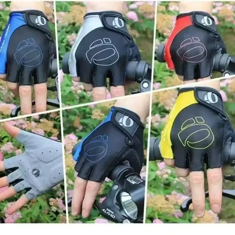 屋外サイクリング衝撃吸収ハーフフィンガーグローブユニセックス - Mountain Biking Gloves のレビューと価格
