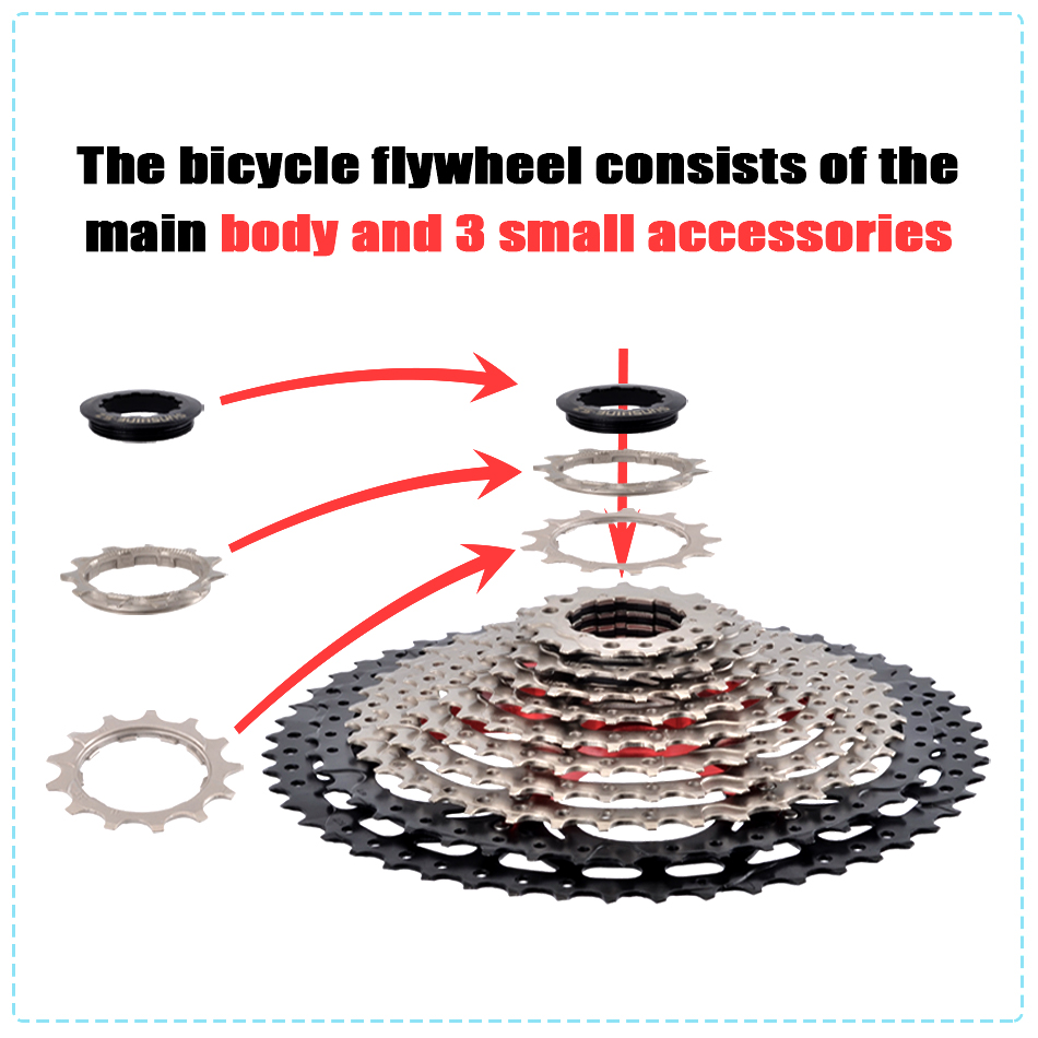 サンシャイン自転車カセット 8/9/10/11/12 スピー - Cassette 11 Speed のレビューと価格